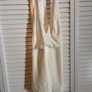 Elegant White Mini Dress